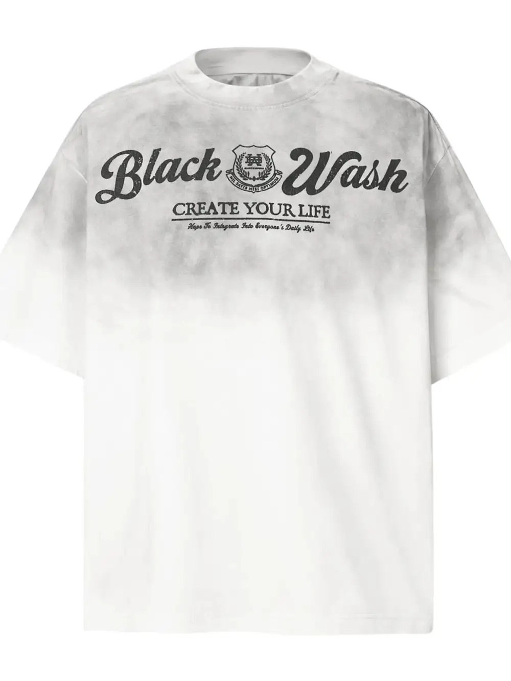 Utility Letter Graphic Crew Neck Tee