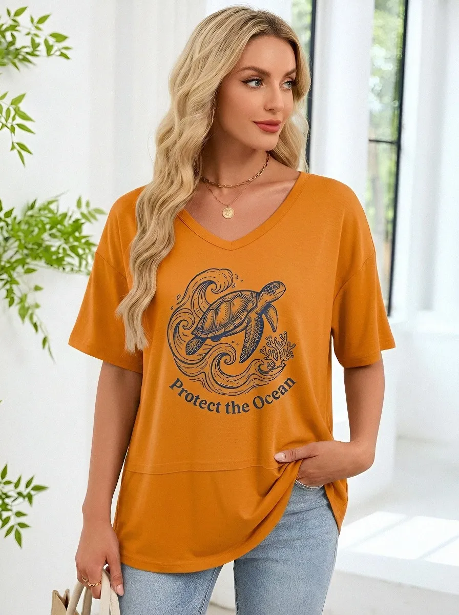 Ocean Lover Sea T-Shirt Classic