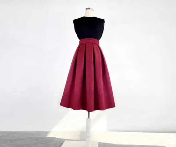 Effortless Promenade Everyday Casual Skirt