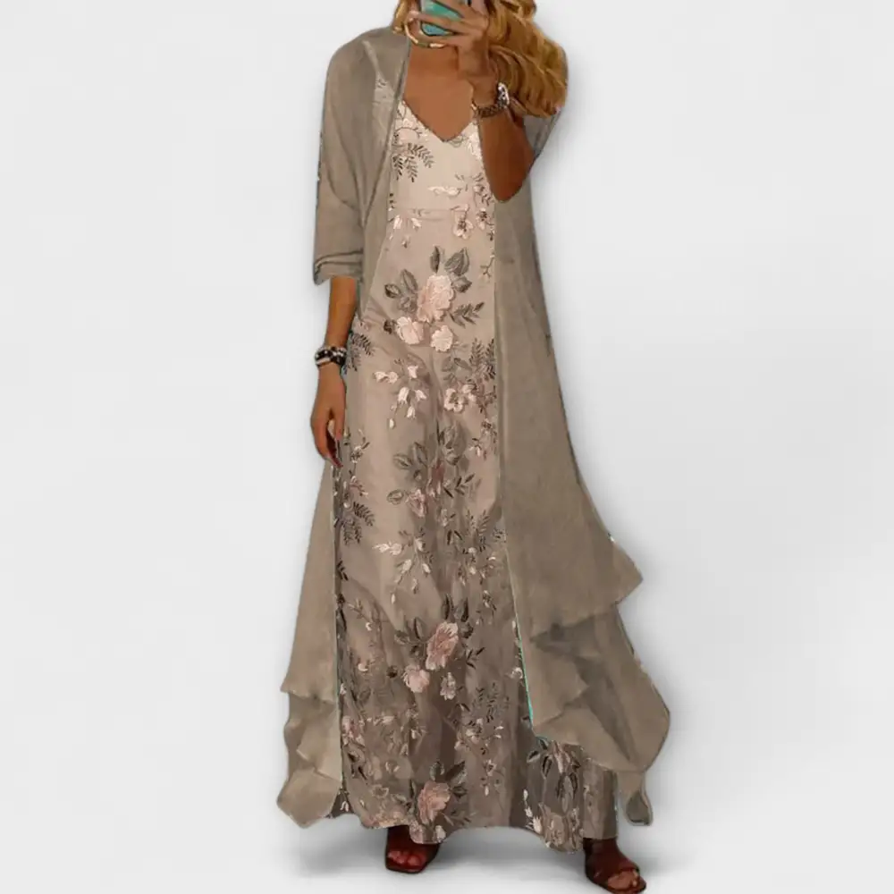 Floral Printed Maxi Dress