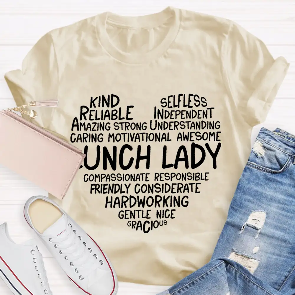 Lunch Lady Kind Amazing T-Shirt