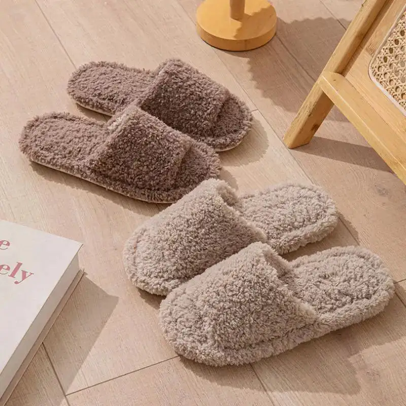 Effortless Plush Home Slippers