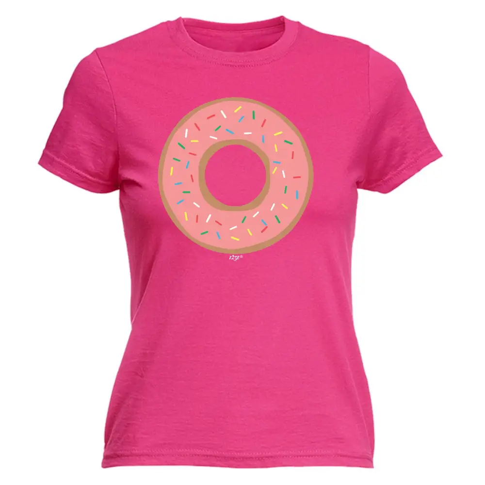 Donut Graphic Fitted Tee