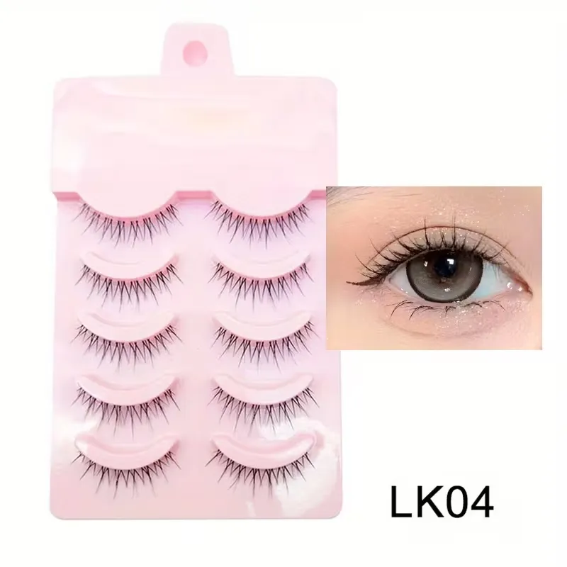 Natural Look Fluffy False Lashes