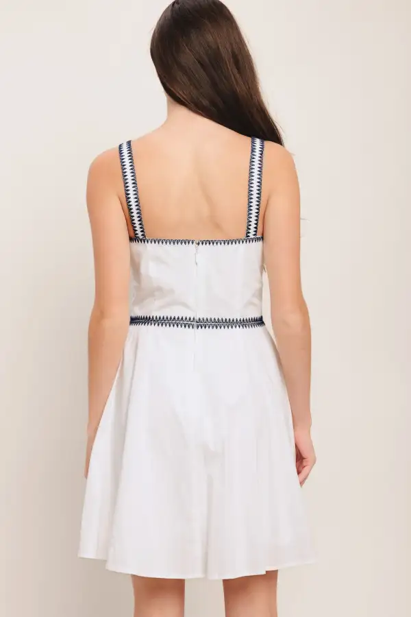 Modern Cotton Mini Dress
