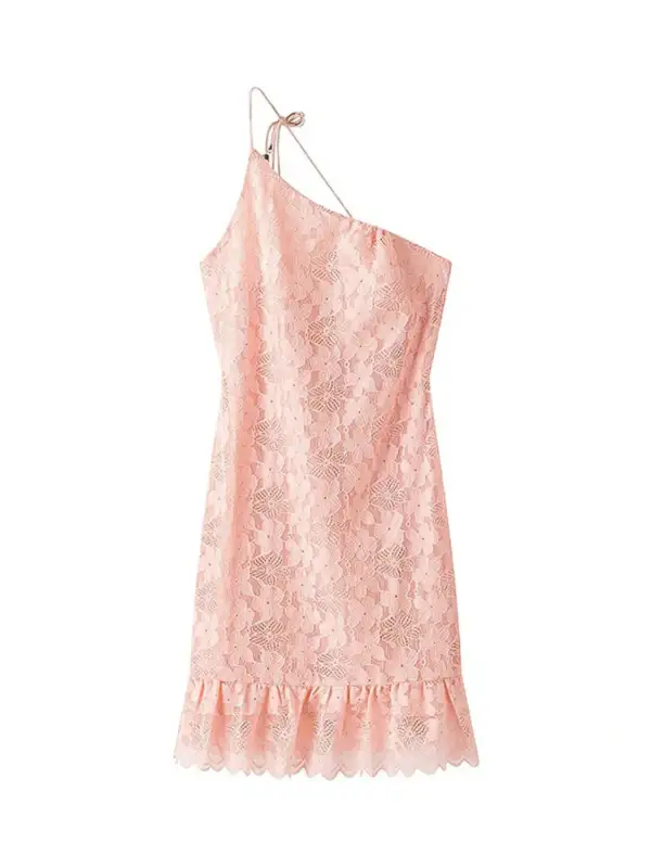 Finish Lace Mini Dress