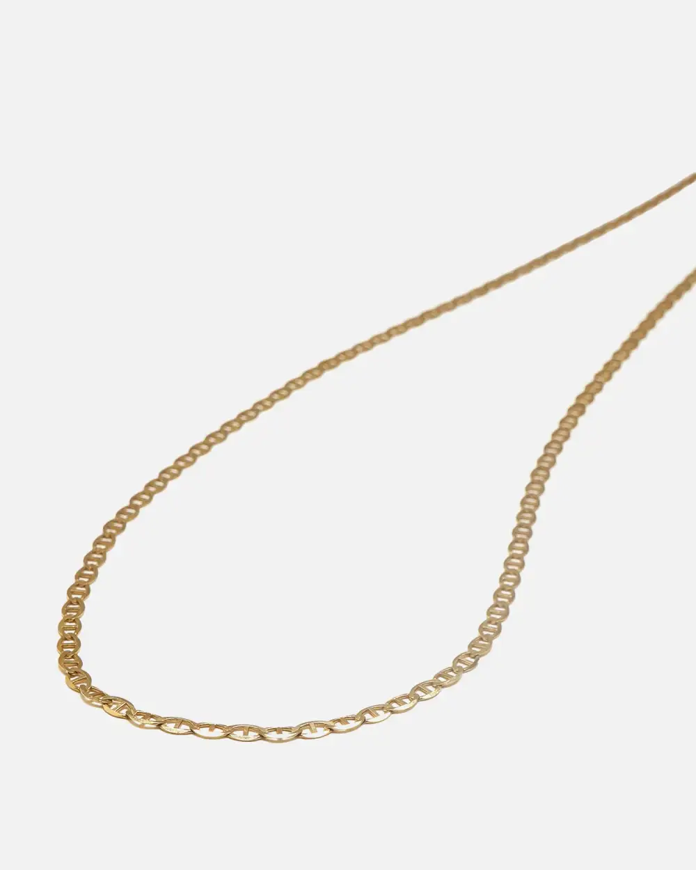 Flat Anchor Chain Necklace