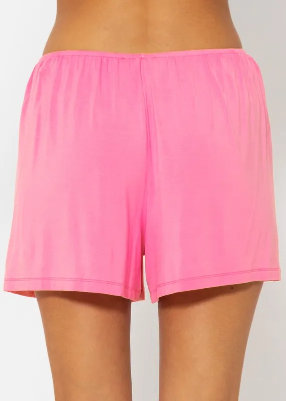 Pink Everyday Easy Clean Shorts
