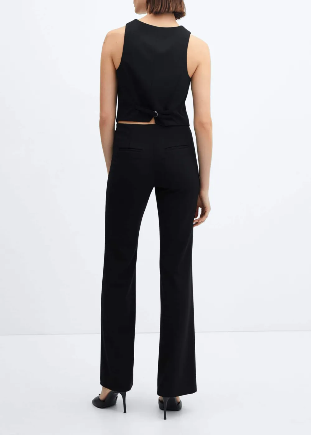 Straight Knitted Pants