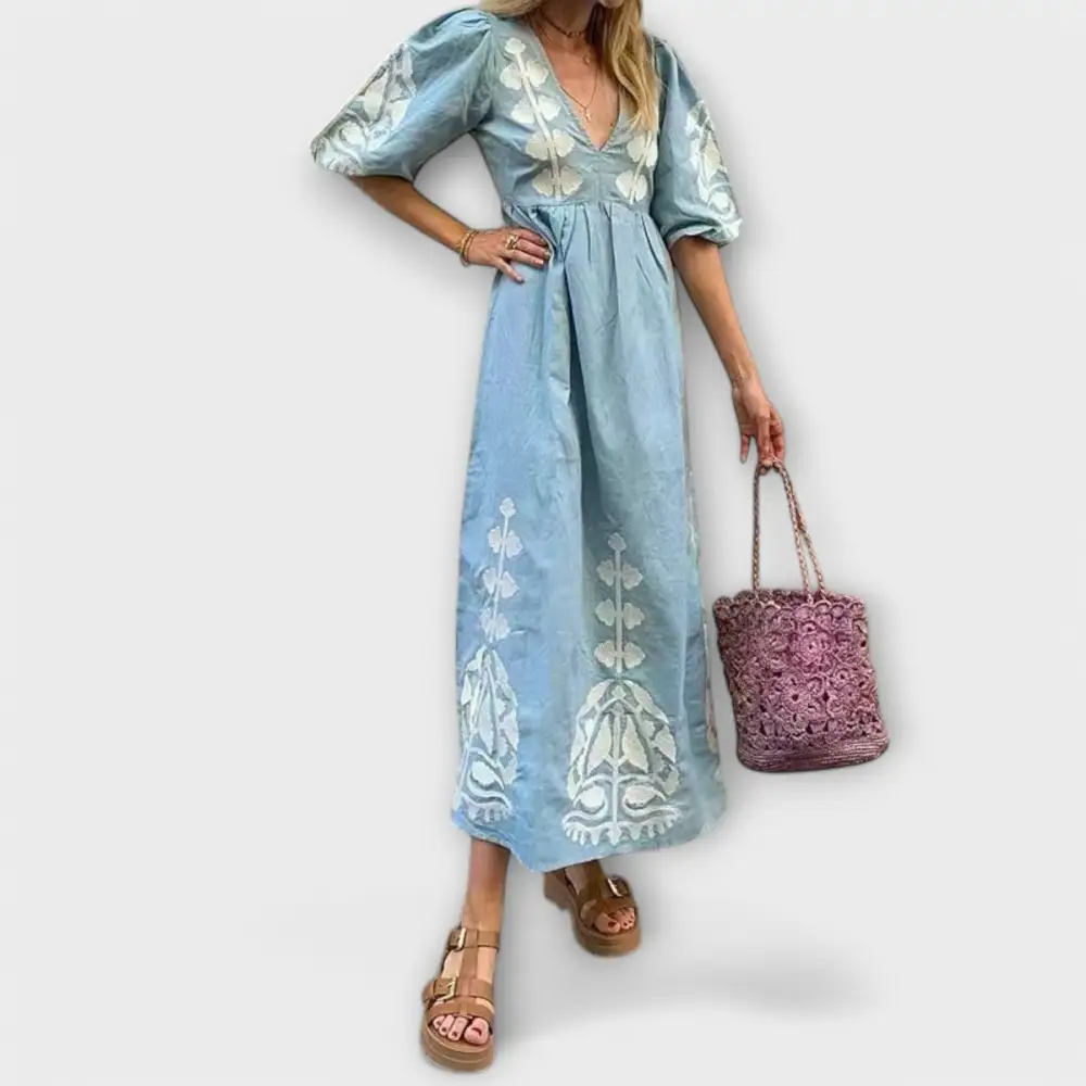 Everyday Printed Relaxed Casual Dress