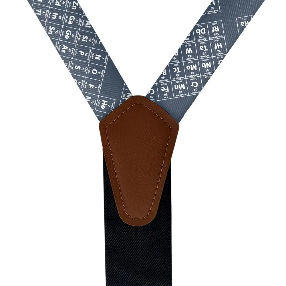 Periodic Table Theme Suspenders
