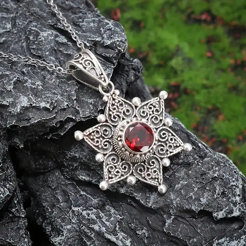 Twisted Pendant Necklace