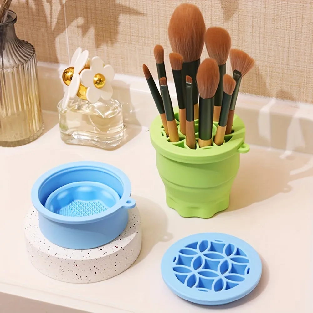 Portable Brush Washing Tool