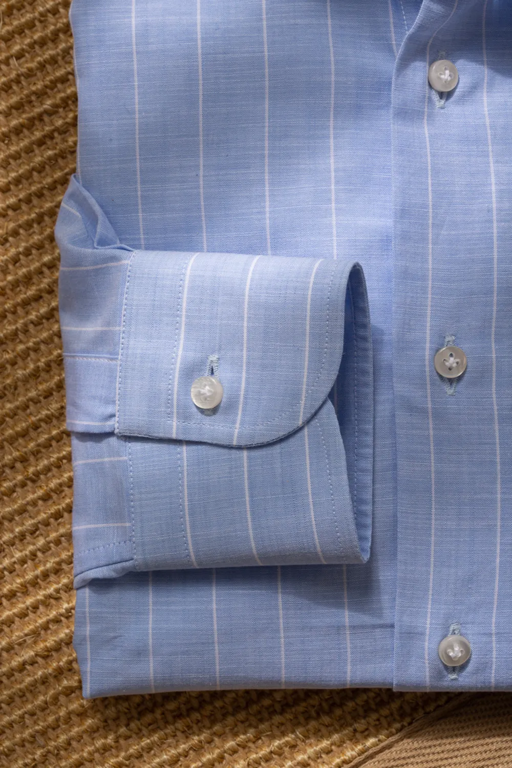 Commuting Blue Shirt