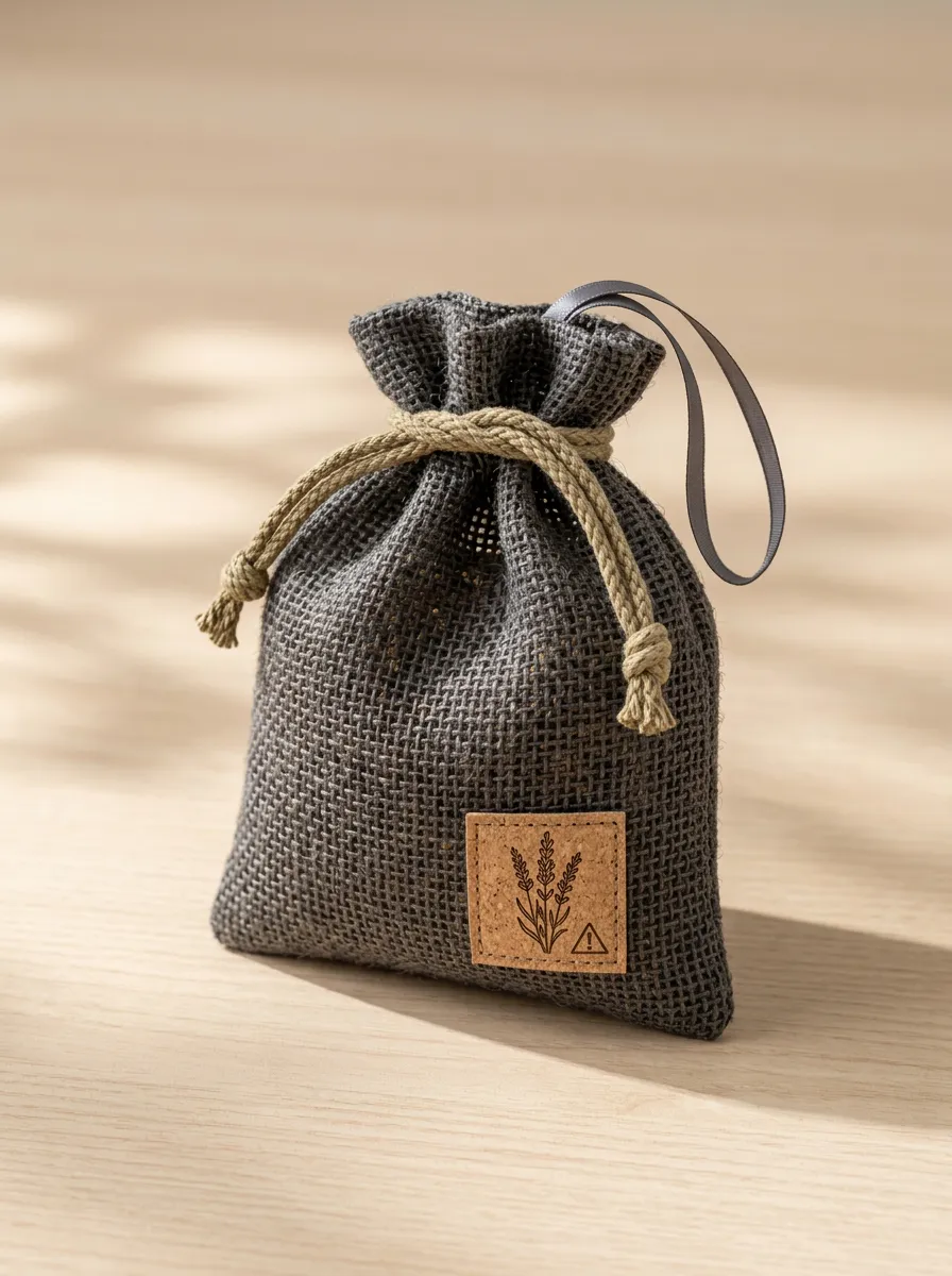 Lavender Herb Printed Mouse Repellent Pouch