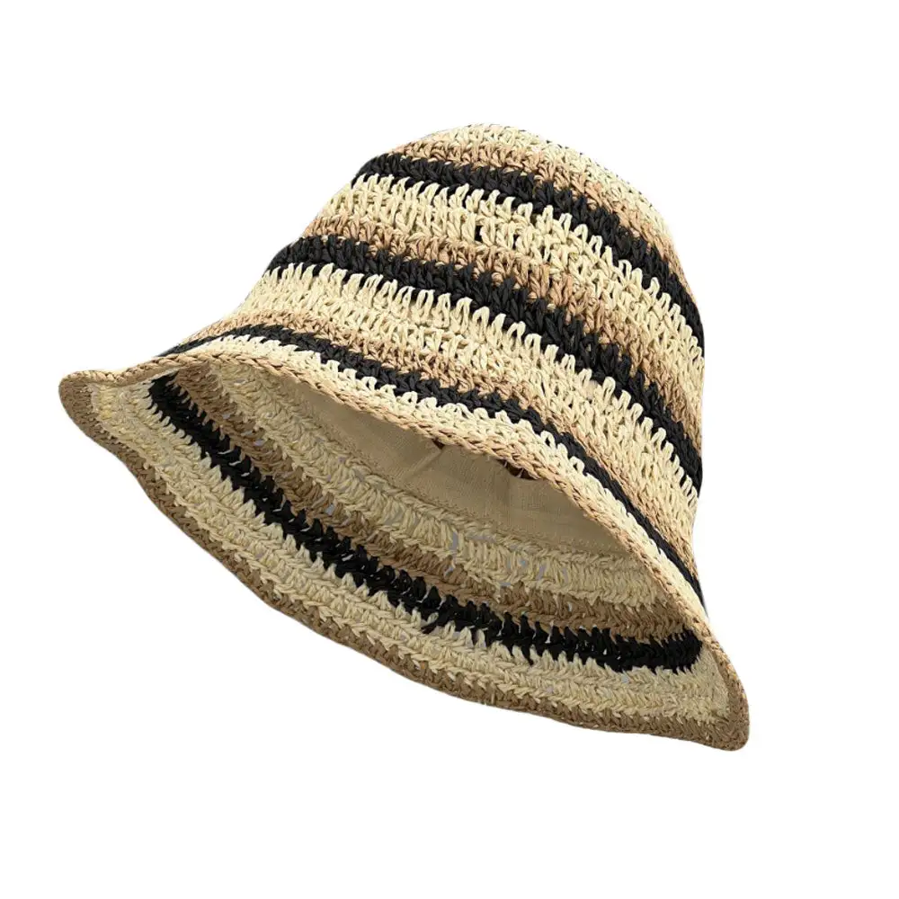 Straw Crochet Sun Hat