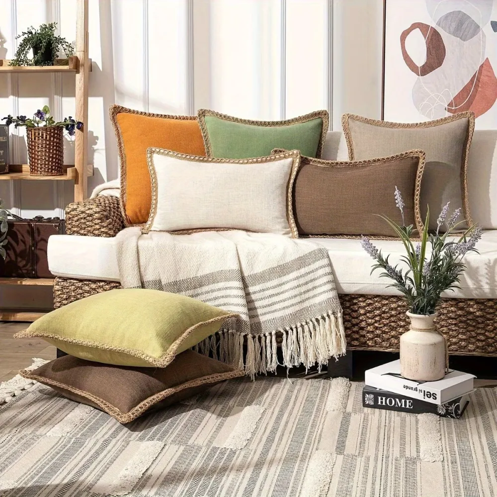 2 Pcs Bohemian Style Pillow
