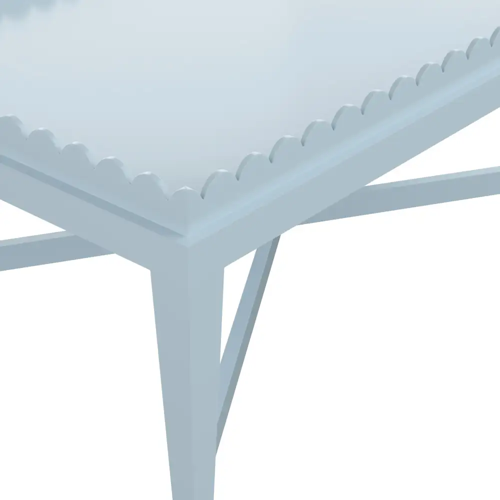 Scalloped Coffee Table