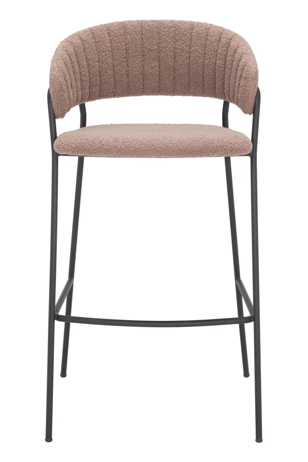 Metal-Framed Contemporary Bar Stool