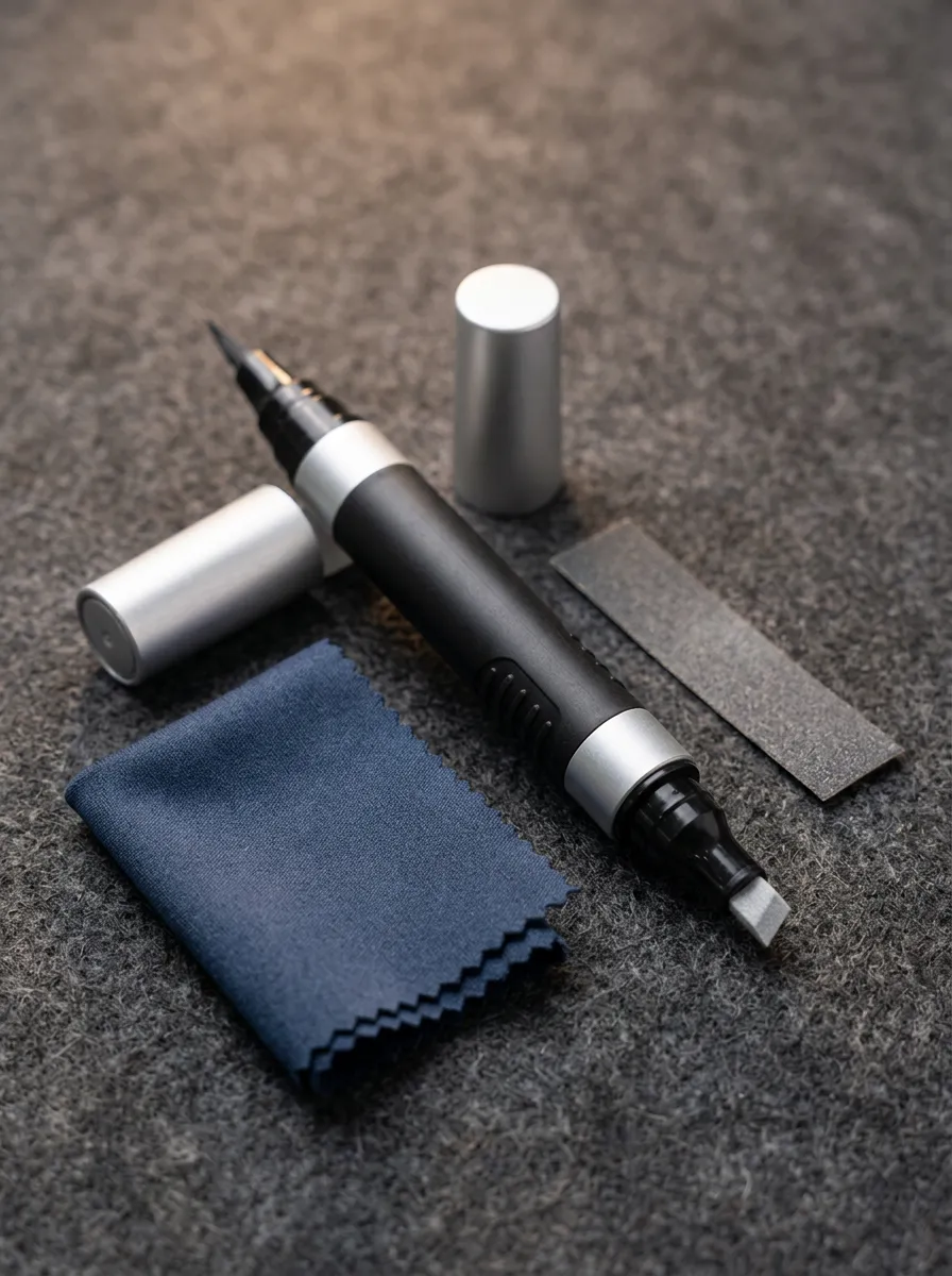 Chrome Mirror Effect Refillable Repair Pen