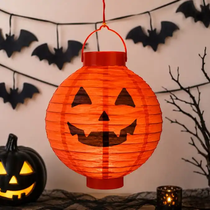 Light Up Spooky Table Lantern