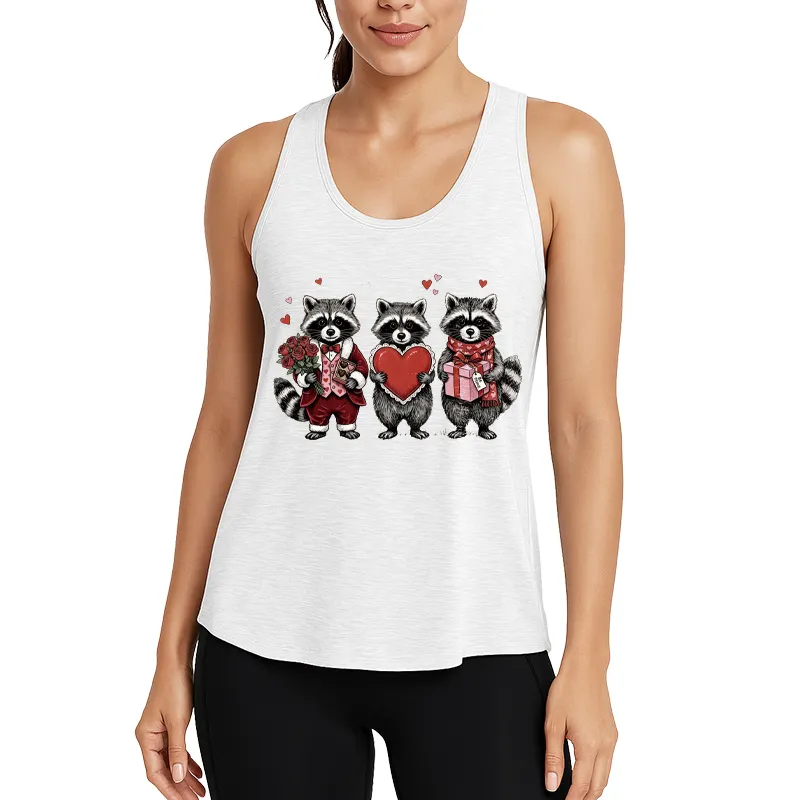 Raccoon Heart Athletic Tank