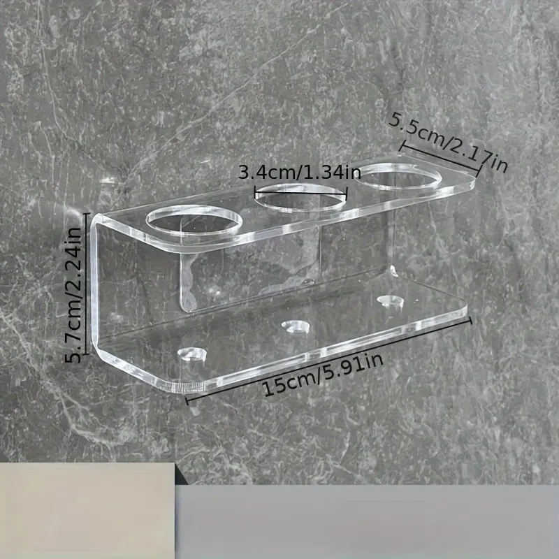 Acrylic Electric Toothbrush Holder