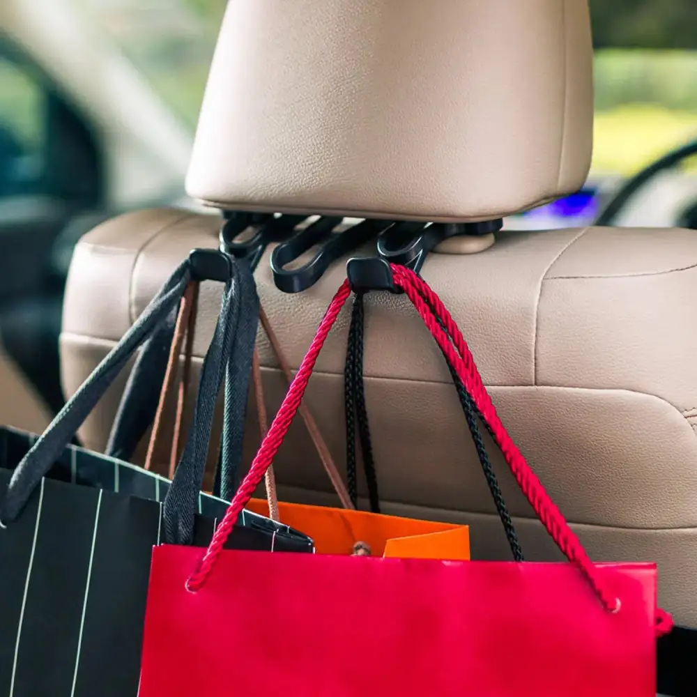 Universal Headrest Storage Hooks
