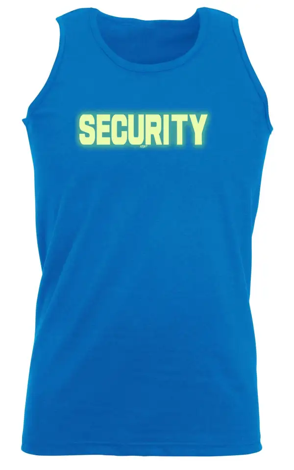 Security Statement Graphic Tank Top
