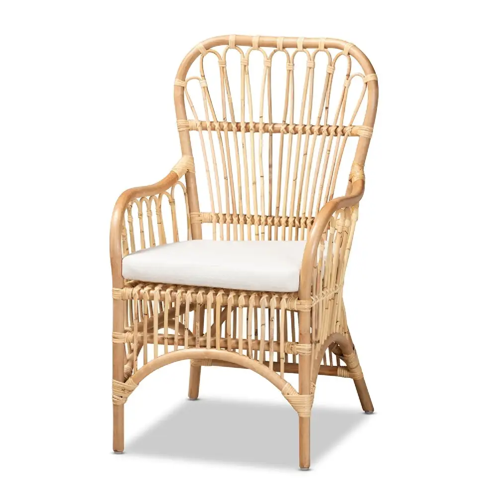 Handmade Rattan Accent Chair