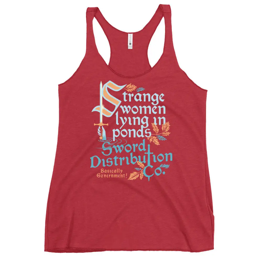Storybook Pond Racerback Tank