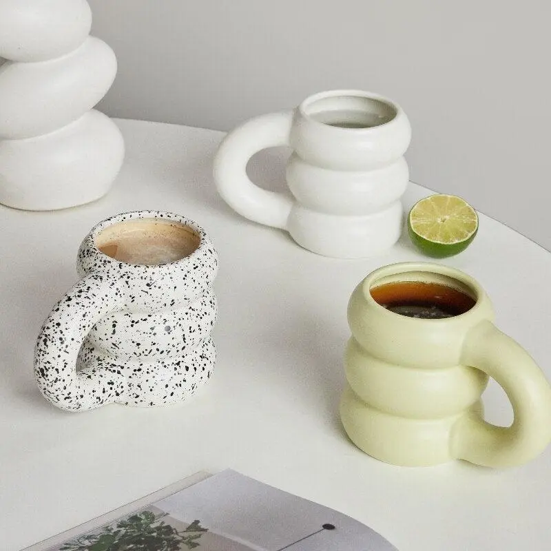 Ceramic Whimsical Drinkware Set Dining