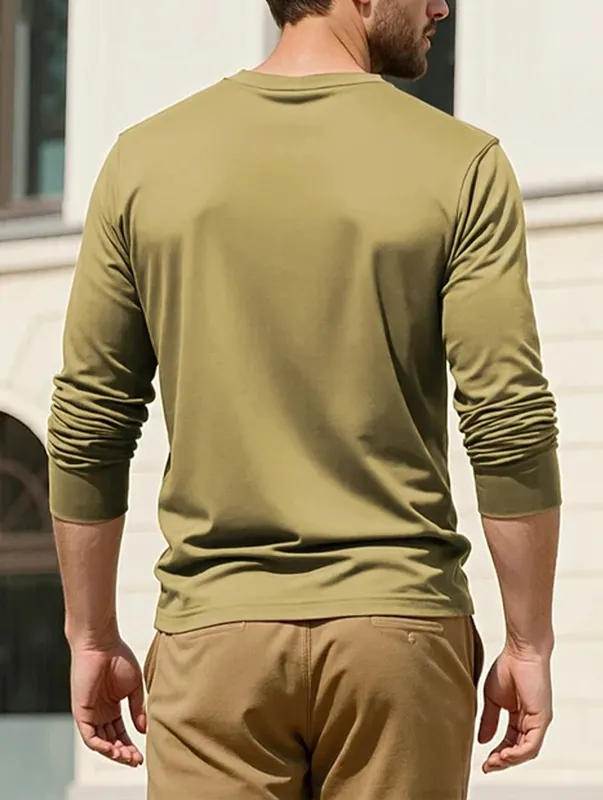 Khaki Green Soft Knit Sweater