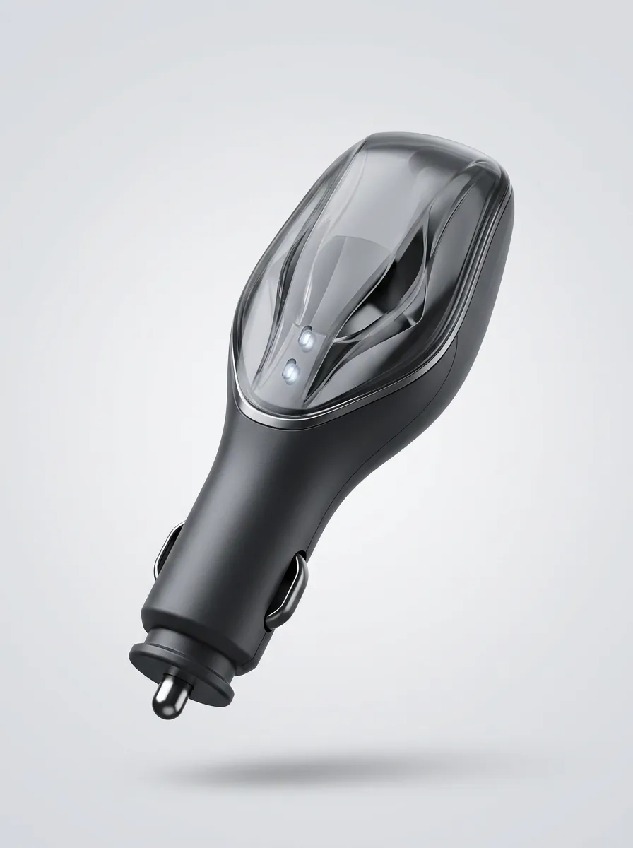 LED Car Fuel Saver Electronic Plug-In Device for Automotive Accessory Setups