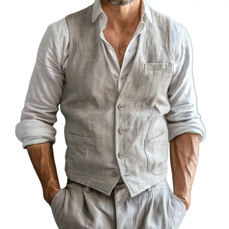 Cotton Utility Vest