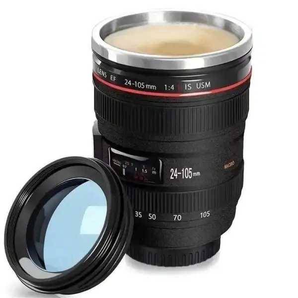 Photography Lens Drinkware Set