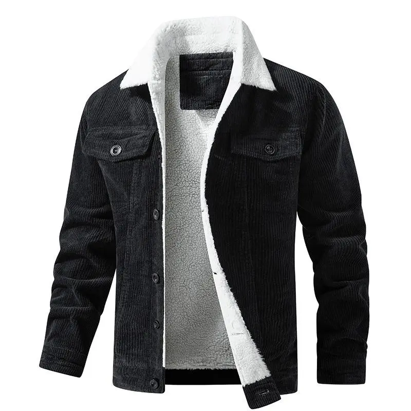Corduroy Tailored Zip Jacket
