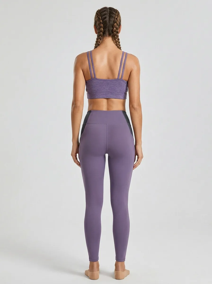 Multi-Strap Wide Under-Bust Band Under-Bust Band Women's Sports Bra