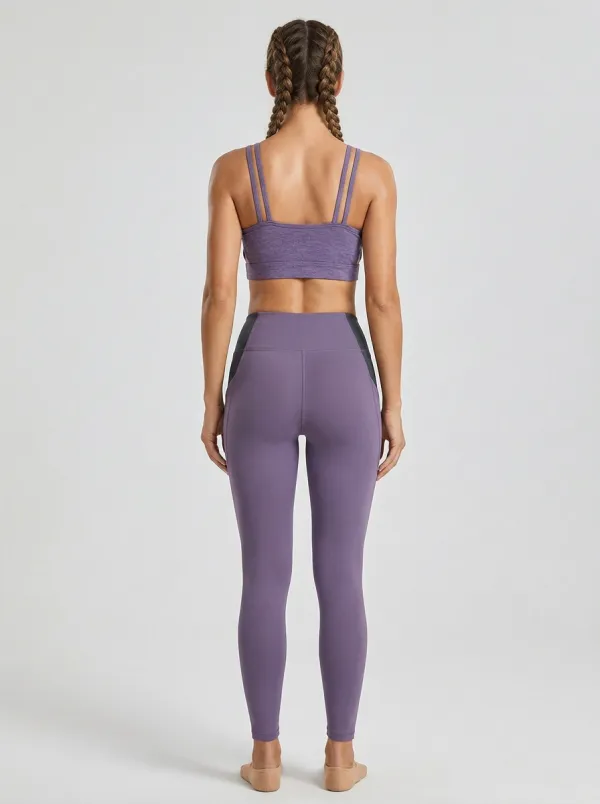 Multi-Strap Wide Under-Bust Band Under-Bust Band Women's Sports Bra