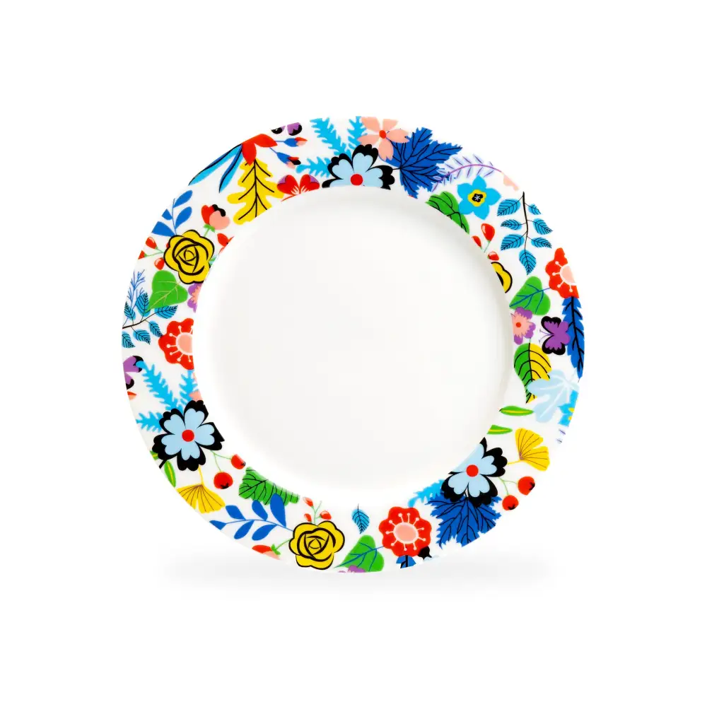Whimsical Porcelain Dessert Plate