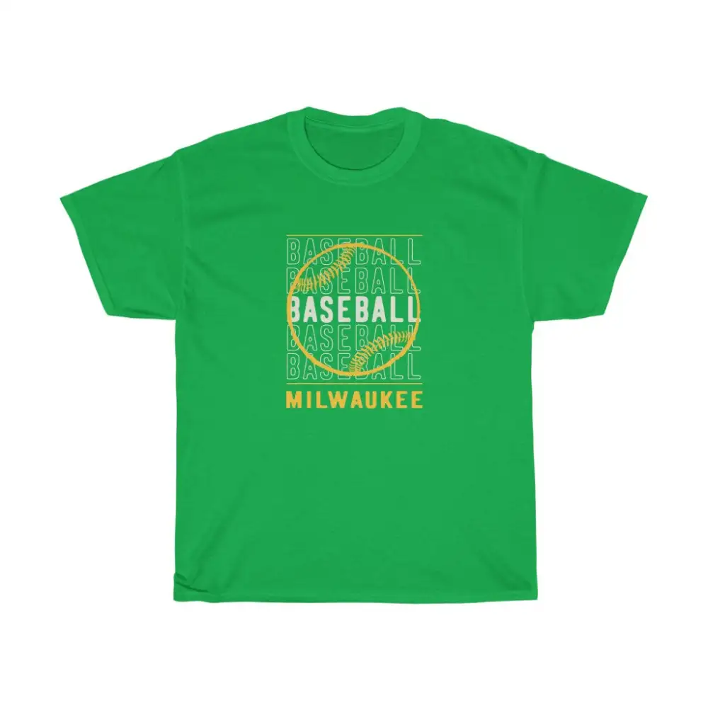 Baseball Milwaukee with Baseball Graphic T-Shirt