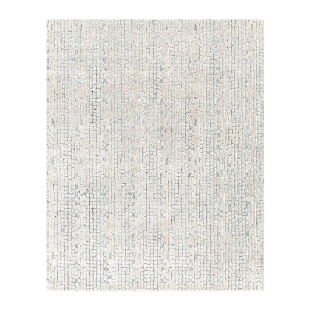 Hand-Tufted Viscose Blend Carpet