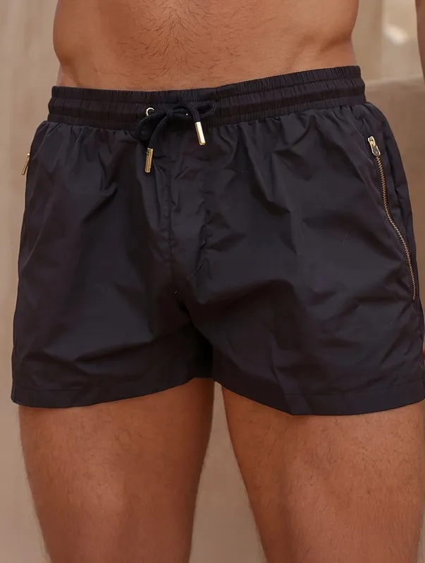 Black Swim Swim Shorts
