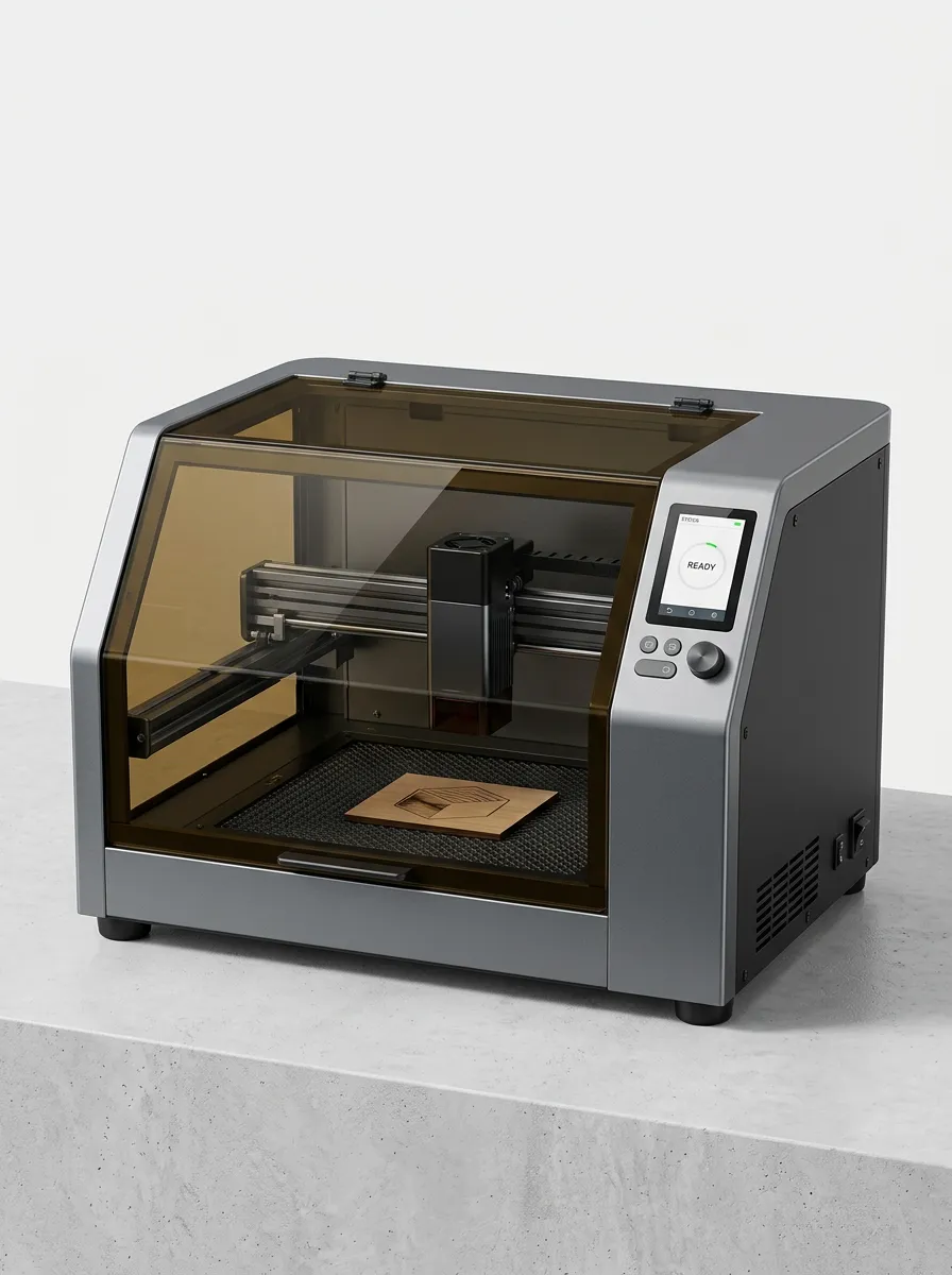 Desktop Laser Cutting and Engraving Machine for Maker Projects