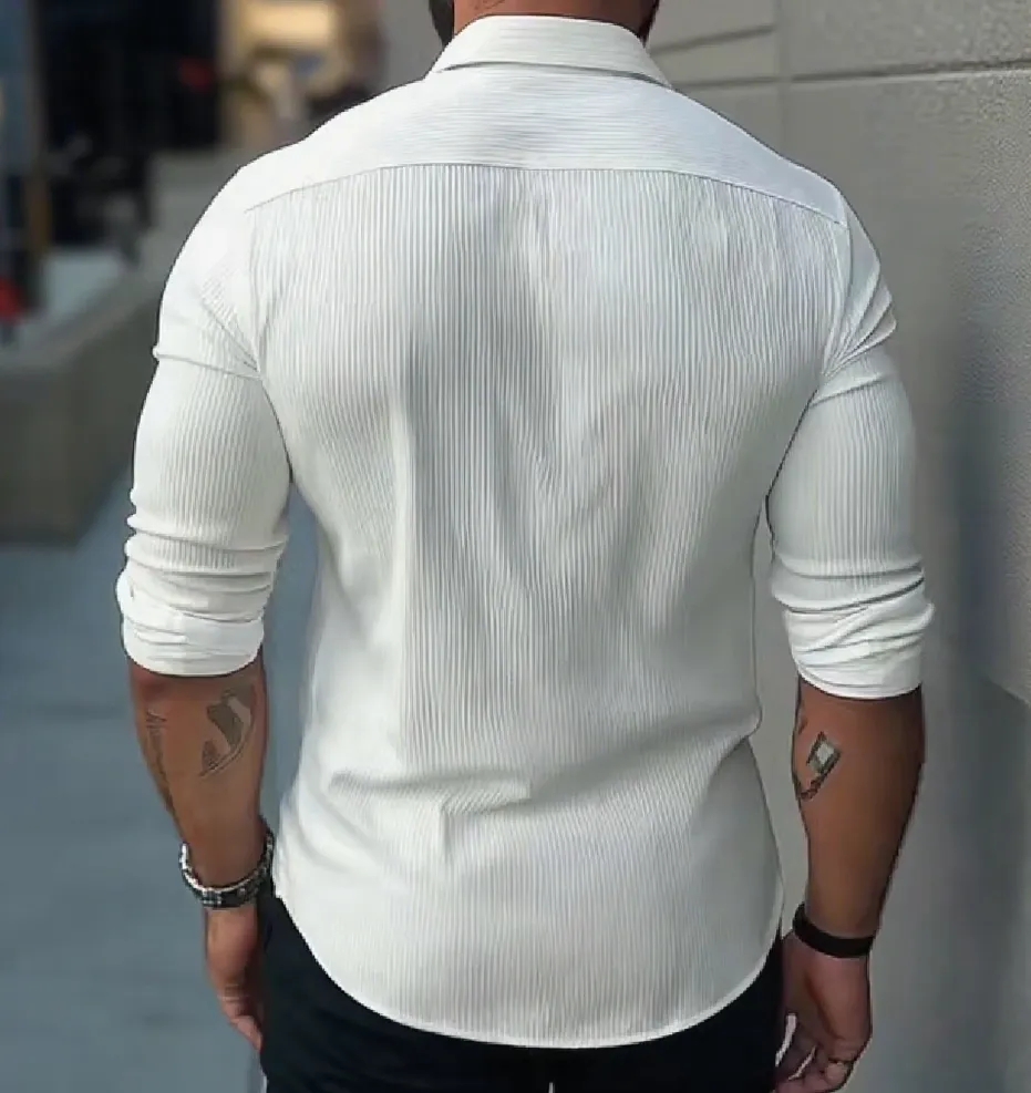 Band Collar Shirt