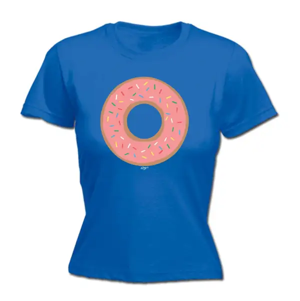 Donut Graphic Fitted Tee