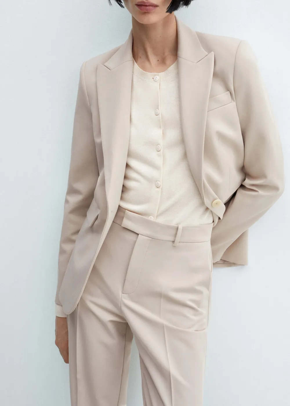 Straight Suit Pants