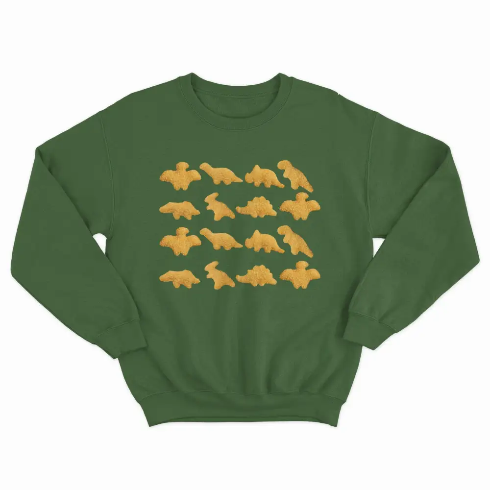 Dino Snack Fleece Crewneck