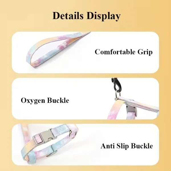 Gradient Pet Harness & Leash Set