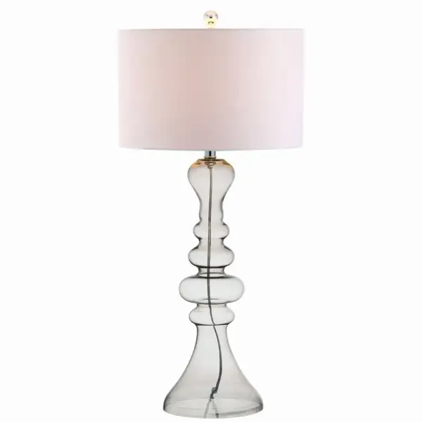 Curved Glass LED Table Lamp